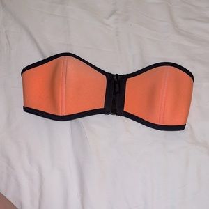 triangl bandeau bikini top
